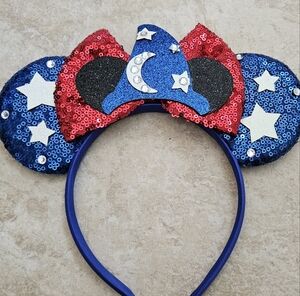 Sequin Star and Moon Headband
